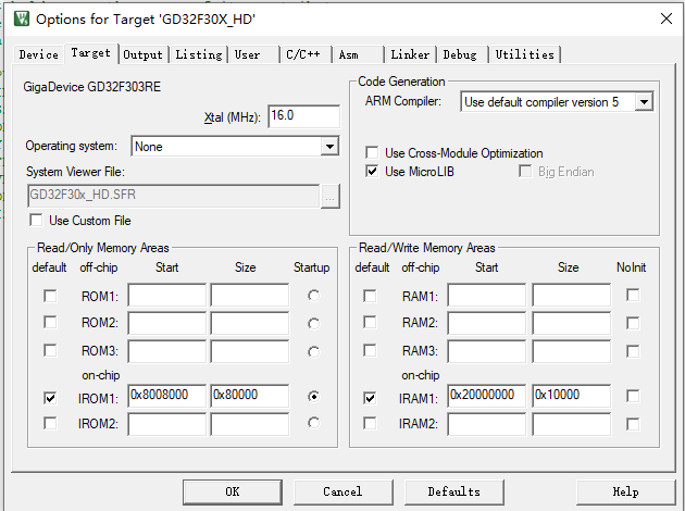 keil中GD32 MCU IAP中APP的存儲地址如何設(shè)置？ 